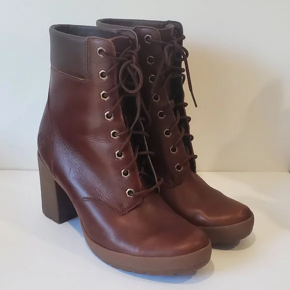 Timberland camdale hot sale chunky heel boots